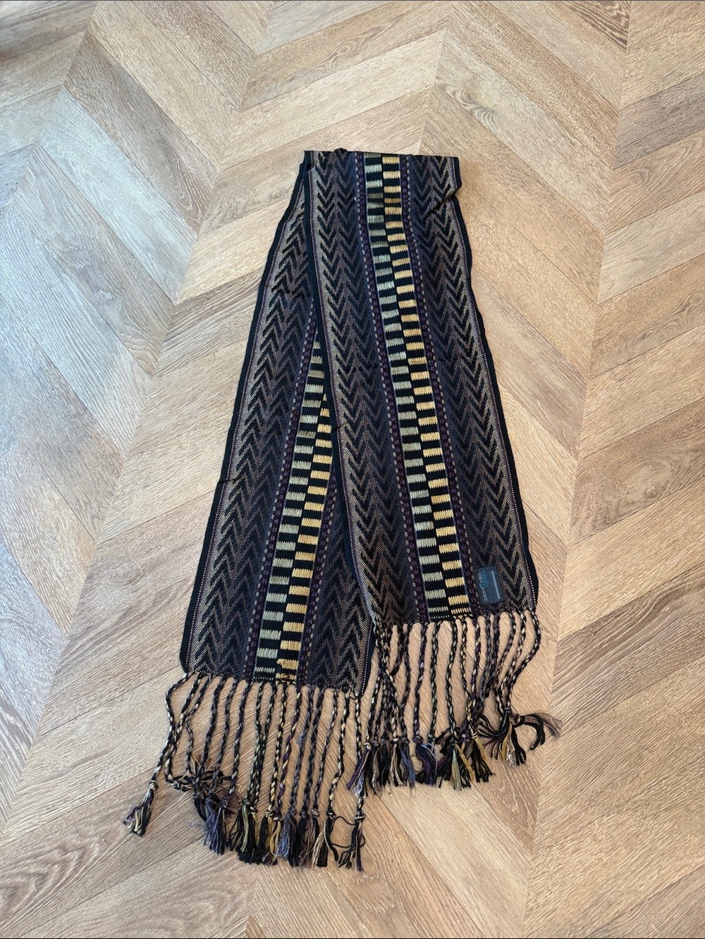 Juanita Girardin Scarf - 72 inches by 9 inches